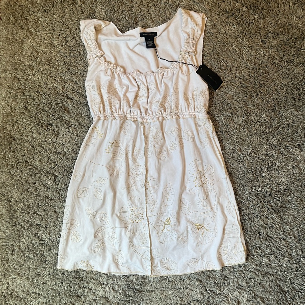 BCBGMAXAZRIA White Mini Dress